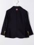 Thom Browne Kids Sportjack met vier strepen Blauw - Thumbnail 2