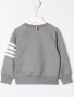 Thom Browne Kids Sweater met logopatch Grijs - Thumbnail 2