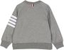 Thom Browne Kids Sweater met vier strepen Grijs - Thumbnail 2