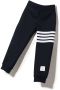 Thom Browne Kids Trainingsbroek met 4 strepen Blauw - Thumbnail 2