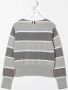 Thom Browne Kids Vest met V-hals Grijs - Thumbnail 2