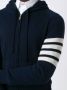 Thom Browne knitted zip hoodie Blauw - Thumbnail 5