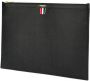 Thom Browne Laptophoes met rits Zwart - Thumbnail 4