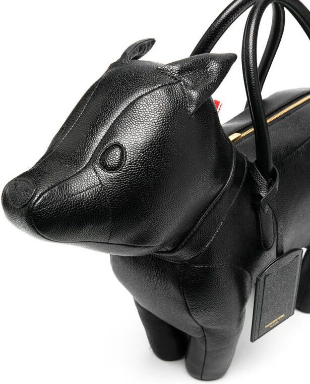 Thom Browne Leren tas Zwart