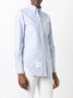 Thom Browne Long Sleeve Shirt Grosgrain Placket In Blue Oxford Blauw - Thumbnail 3