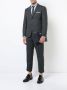 Thom Browne Long Sleeve Shirt With Grosgrain Armbands In Navy Oxford Blauw - Thumbnail 2