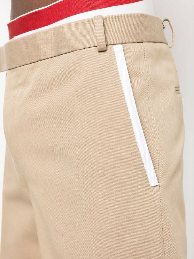 Thom Browne Low waist shorts Beige