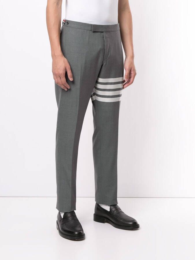 Thom Browne Low waist broek Grijs