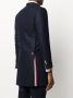 Thom Browne Mantel met 4 strepen Blauw - Thumbnail 4