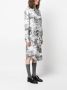 Thom Browne Midi-jurk met print Wit - Thumbnail 3