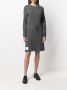 Thom Browne Midi-jurk met wafelpatroon Grijs - Thumbnail 2