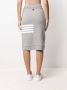 Thom Browne Getailleerde rok met 4-Bar detail Grijs - Thumbnail 4
