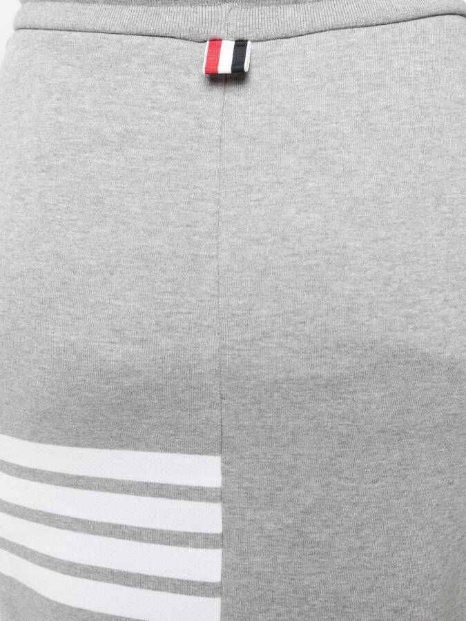 Thom Browne Getailleerde rok met 4-Bar detail Grijs