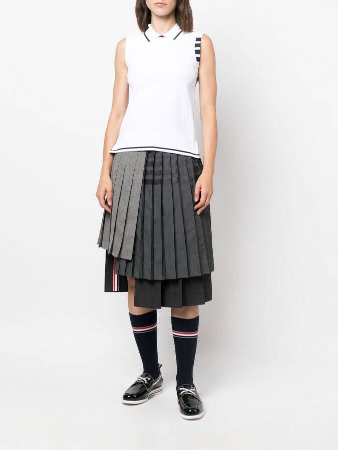 Thom Browne Mouwloze top Wit