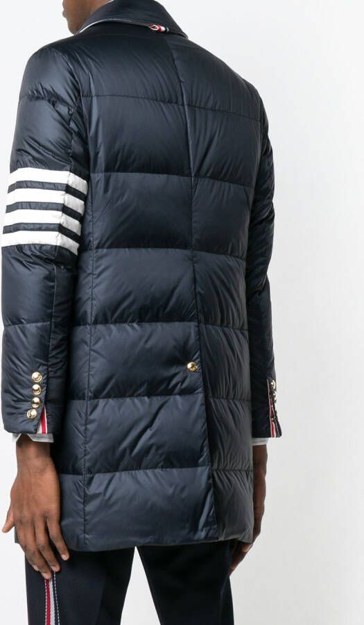 Thom Browne Nylon overjas Blauw