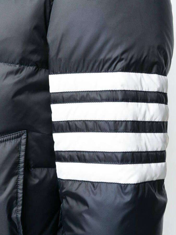 Thom Browne Nylon overjas Blauw