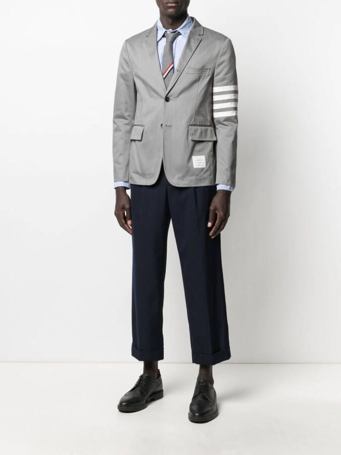 Thom Browne Overhemd met borstzak Blauw