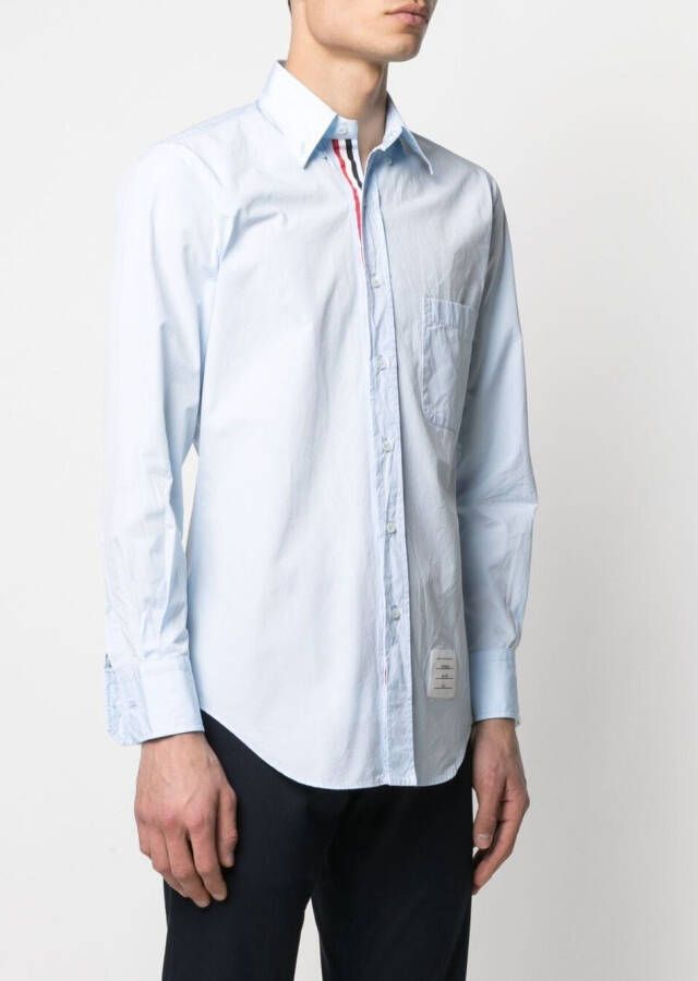 Thom Browne Overhemd met knopen Blauw
