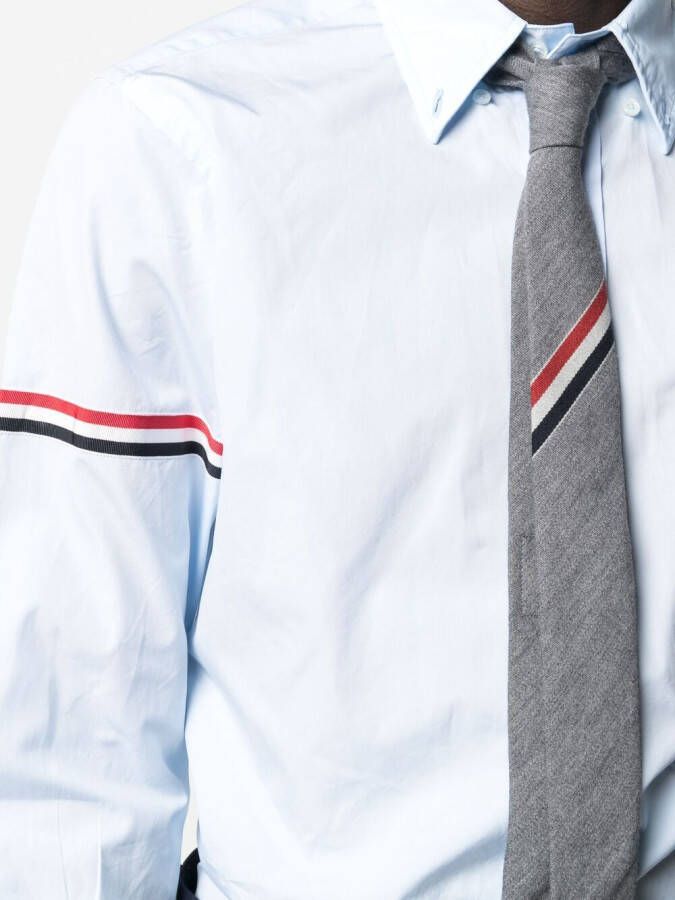 Thom Browne Overhemd met korte mouwen Blauw