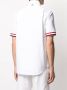 Thom Browne Overhemd met korte mouwen Wit - Thumbnail 4