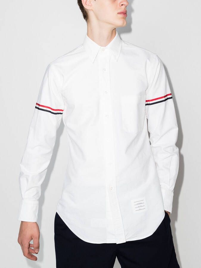Thom Browne Overhemd met lange mouwen Wit