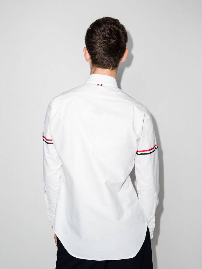 Thom Browne Overhemd met lange mouwen Wit