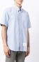 Thom Browne Overhemd met logopatch Blauw - Thumbnail 3