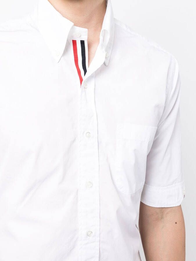 Thom Browne Overhemd met RWB-streep Wit