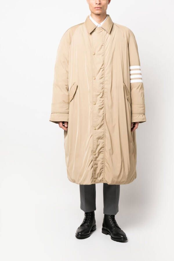 Thom Browne Oversized mantel Beige