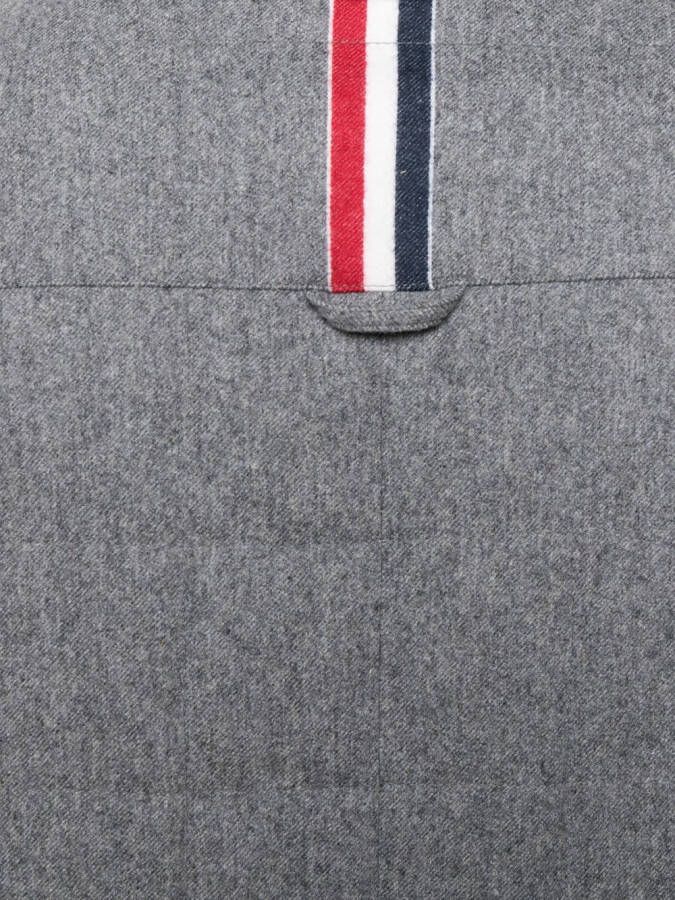 Thom Browne Oversized shirtjack Grijs