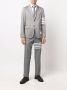 Thom Browne Pantalon met vier strepen Grijs - Thumbnail 2