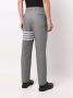 Thom Browne Pantalon met vier strepen Grijs - Thumbnail 4