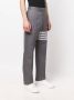 Thom Browne Pantalon met vier strepen Grijs - Thumbnail 3