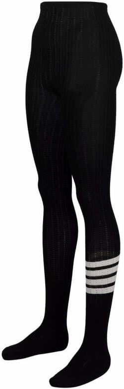 Thom Browne Panty met 4 strepen Zwart