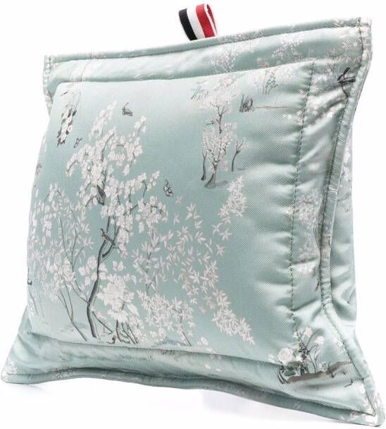 Thom Browne Pillow clutch met bloemenprint Groen