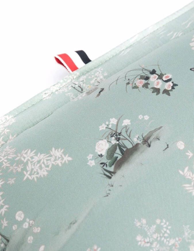 Thom Browne Pillow clutch met bloemenprint Groen