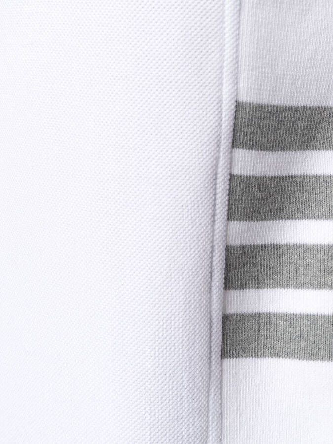 Thom Browne Piqué T-shirt Wit