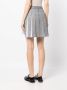 Thom Browne Plooirok met chevron streep Grijs - Thumbnail 4