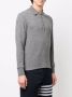 Thom Browne Poloshirt met lange mouwen Grijs - Thumbnail 3