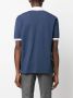 Thom Browne Poloshirt met streepdetail Blauw - Thumbnail 4