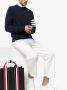 Thom Browne Pullover Sweatshirt With Engineered 4-Bar Stripe Blauw - Thumbnail 2