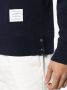 Thom Browne Pullover Sweatshirt With Engineered 4-Bar Stripe Blauw - Thumbnail 5