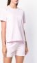 Thom Browne "Relaxed Fit Short Sleeve Tee With Red Roze - Thumbnail 3