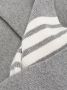 Thom Browne Ribbed Cashmere Scarf Grijs - Thumbnail 3