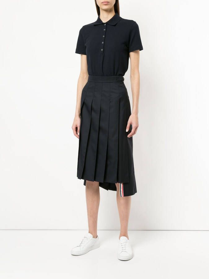 Thom Browne Ruimvallende polo Blauw