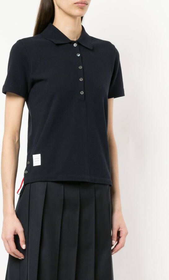 Thom Browne Ruimvallende polo Blauw