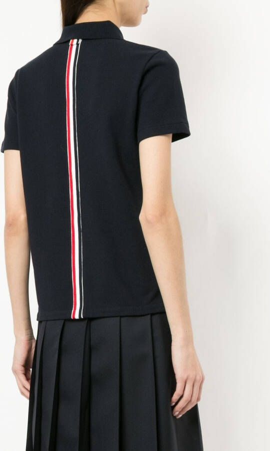 Thom Browne Ruimvallende polo Blauw