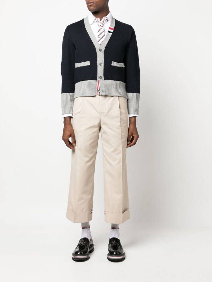 Thom Browne Pantalon Beige