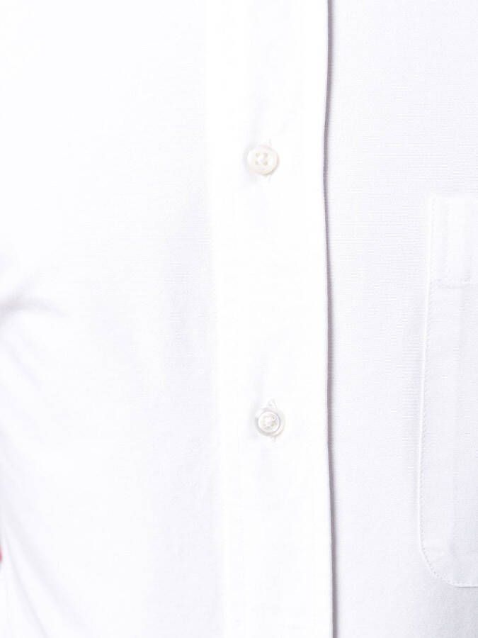 Thom Browne Satijnen overhemd Wit