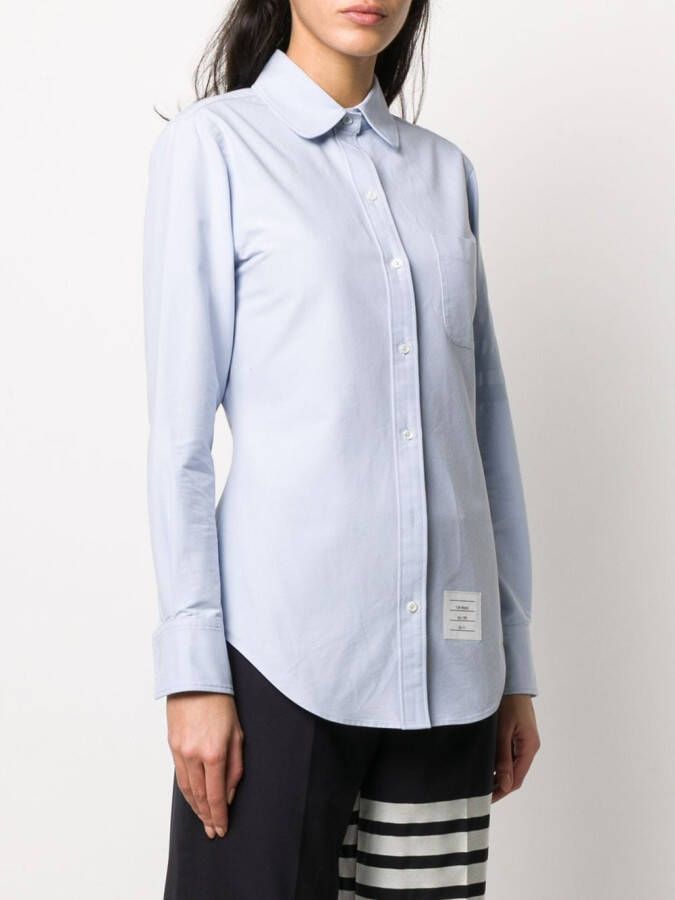 Thom Browne Shirt met lange mouwen Blauw